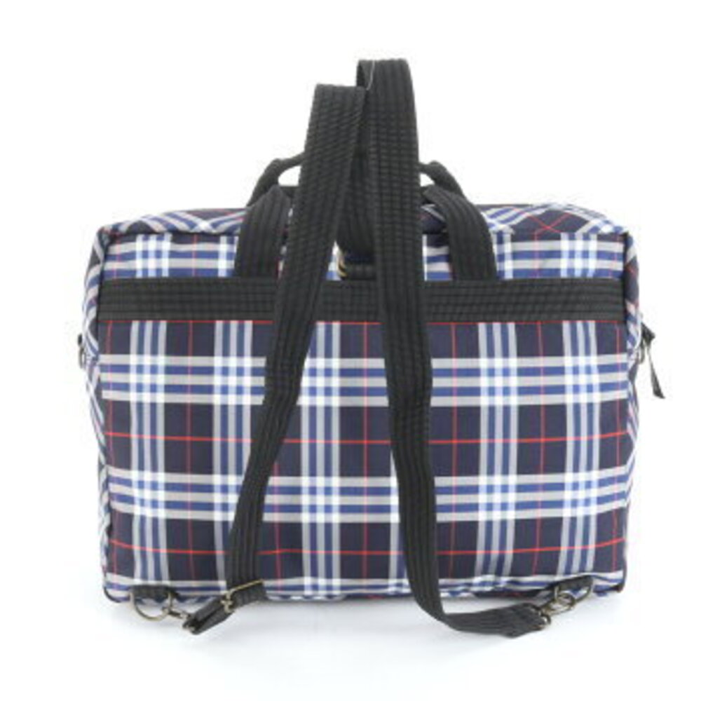 Burberry check shoulder bag backpack messenger crossbody - Picture 4 of 9